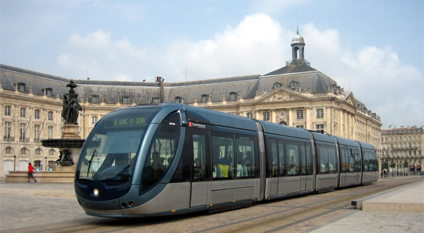 tramway sur les quais