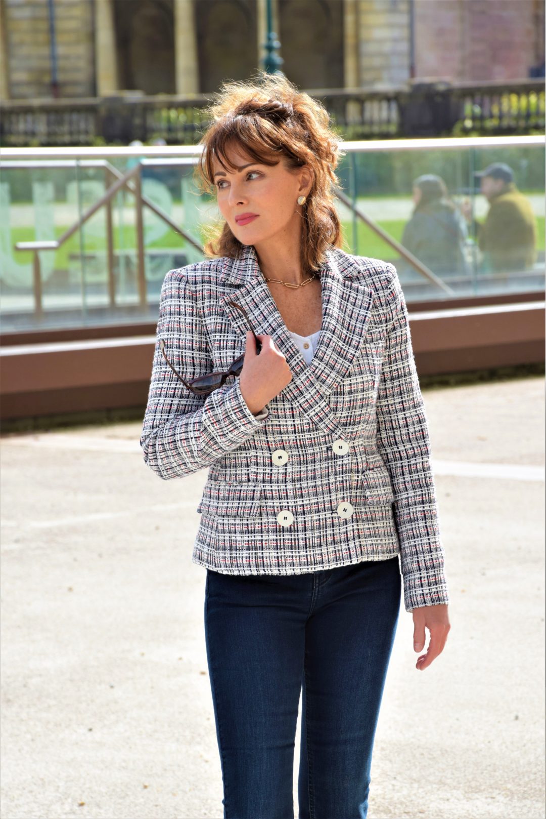 nelly berthele veste en tweed