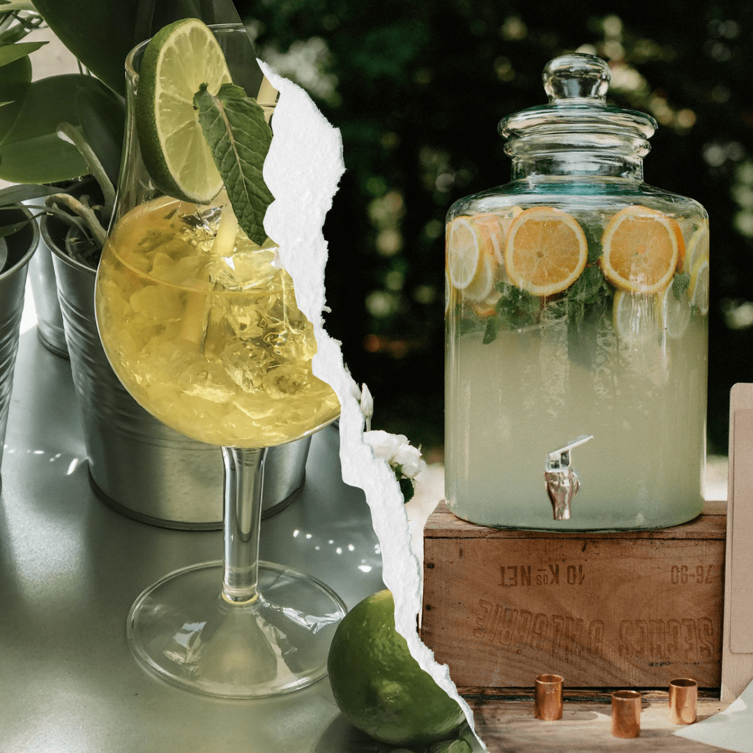 bar a jus de fruit mariage