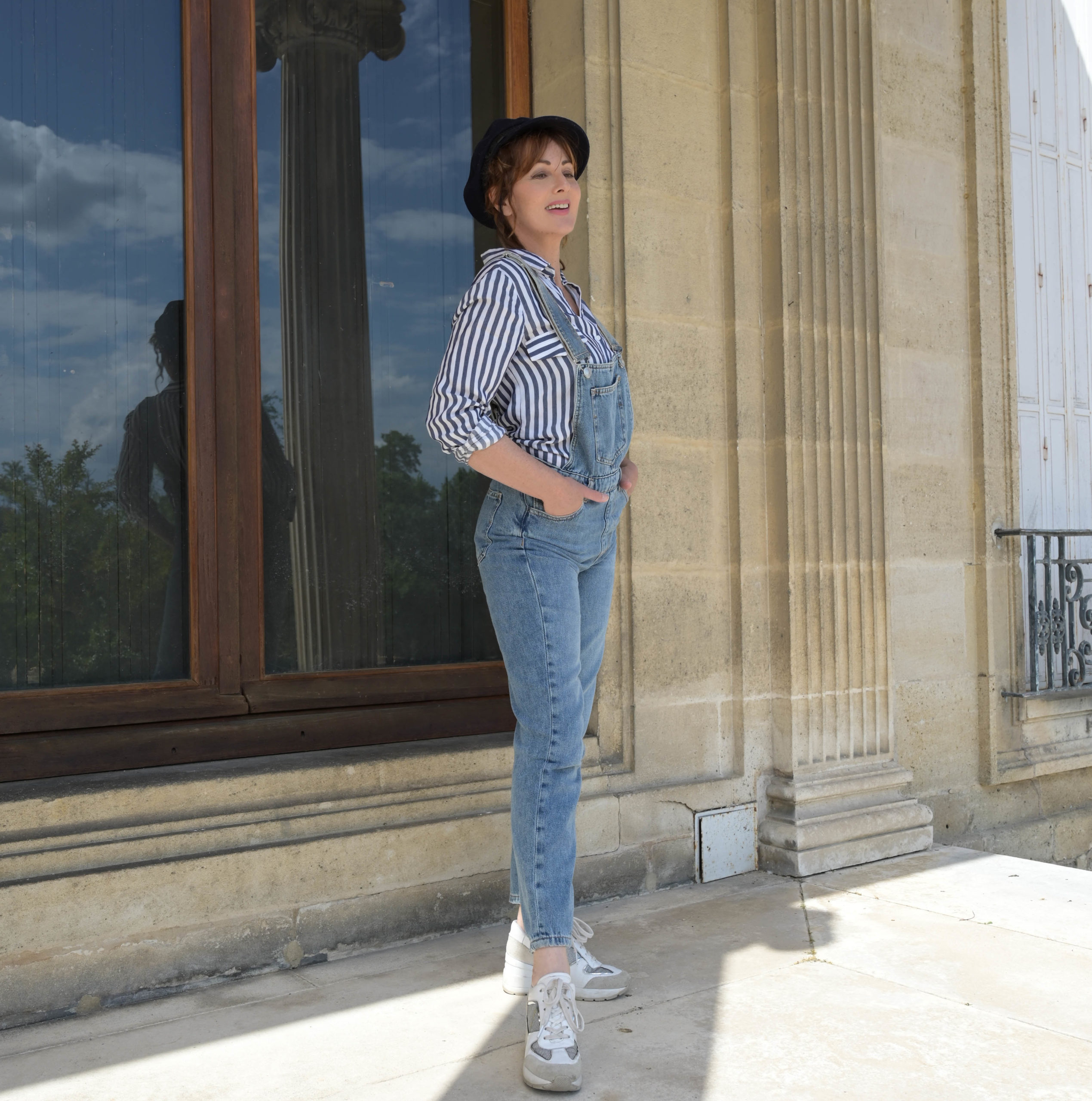 nelly berthele salopette denim