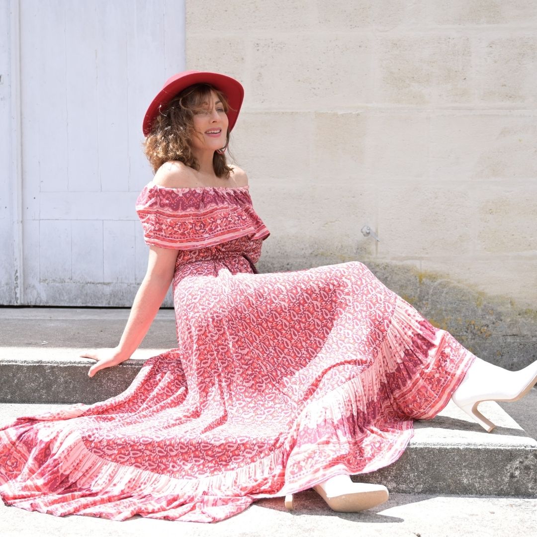 nelly berthele robe boho chic