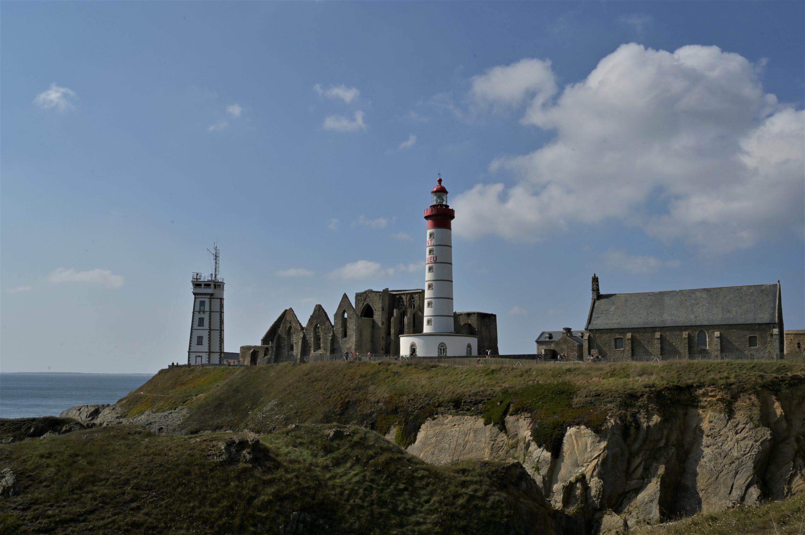 Phare, abbaye et sémaphore de la pointe saint Mathieu