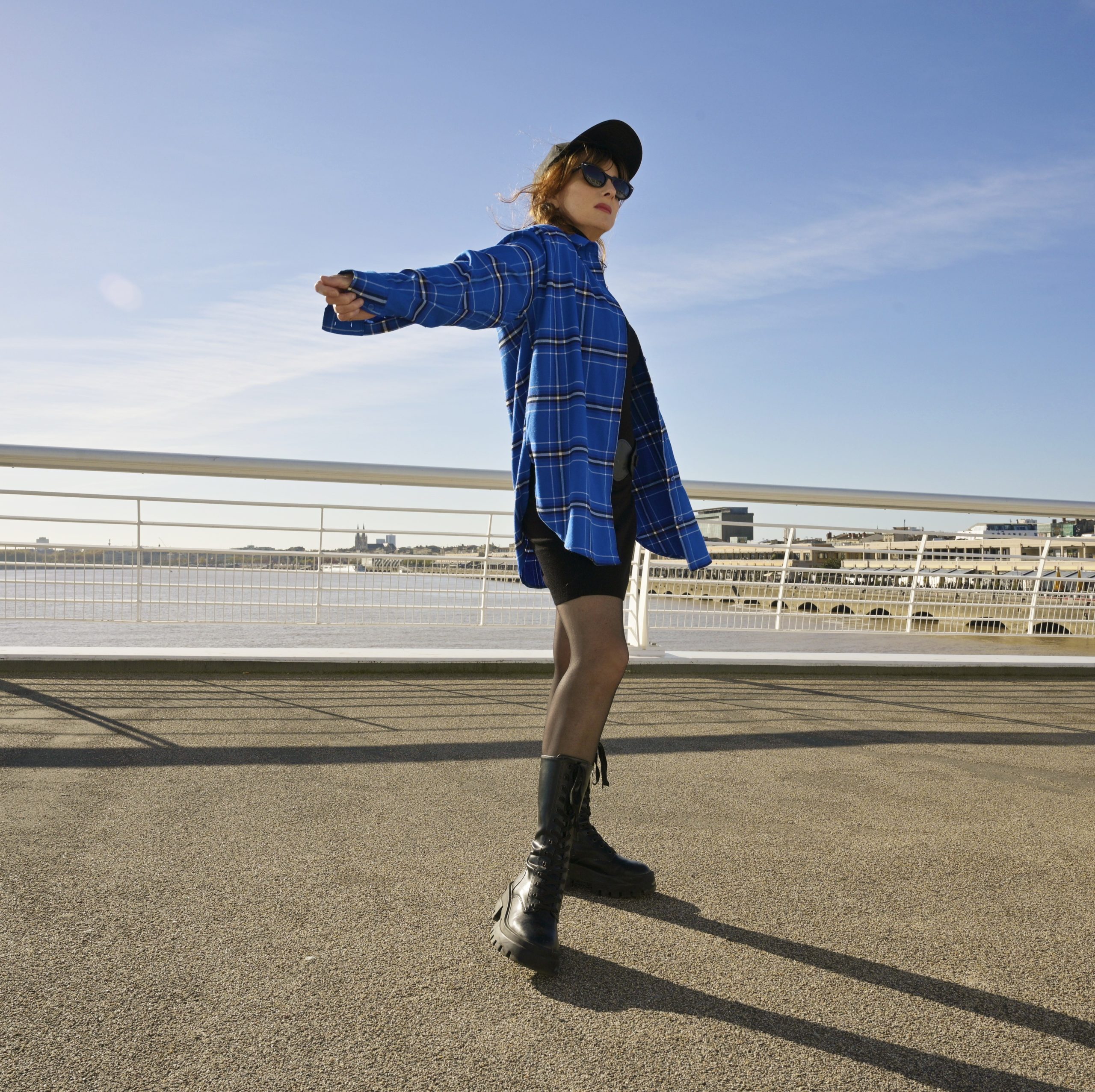 nelly berthele sur-chemise à carreaux