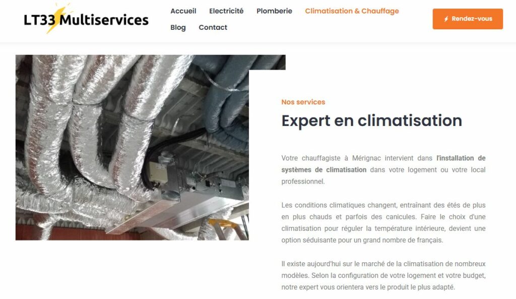 Cree son propre site professionnel
